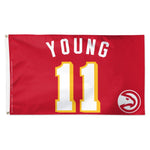 Wholesale-Atlanta Hawks Flag - Deluxe 3' X 5' Trae Young