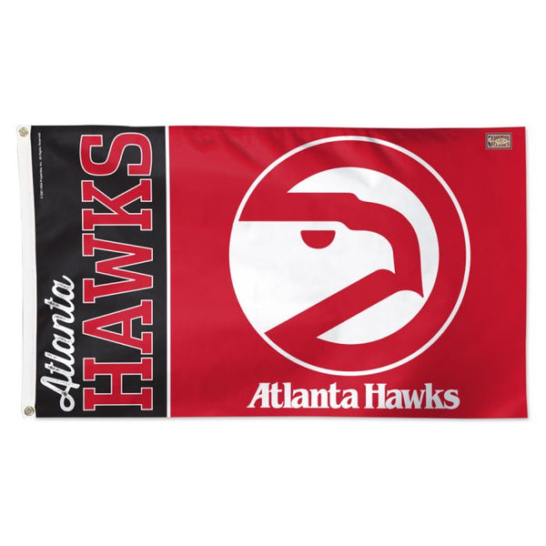 Wholesale-Atlanta Hawks Flag - Deluxe 3' X 5'