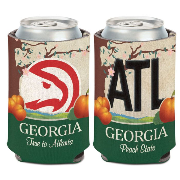 Wholesale-Atlanta Hawks LICENSE PLATE Can Cooler 12 oz.