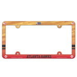 Wholesale-Atlanta Hawks Lic Plate Frame Full Color