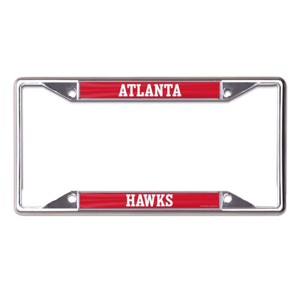 Wholesale-Atlanta Hawks Lic Plt Frame S/S Printed