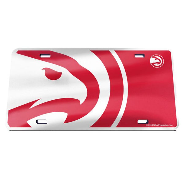 Wholesale-Atlanta Hawks MEGA Specialty Acrylic License Plate