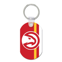 Wholesale-Atlanta Hawks Metal Key Ring - Aluminum