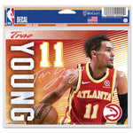 Wholesale-Atlanta Hawks Multi-Use Decal -Clear Bckrgd 5" x 6" Trae Young