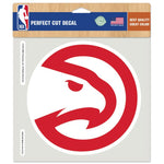 Wholesale-Atlanta Hawks Perfect Cut Color Decal 8" x 8"