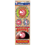 Wholesale-Atlanta Hawks Prismatic Decal 4" x 11"