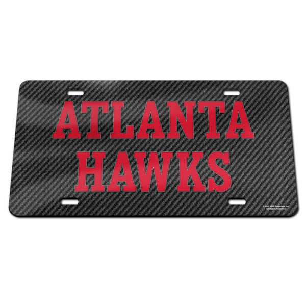 Wholesale-Atlanta Hawks Specialty Acrylic License Plate