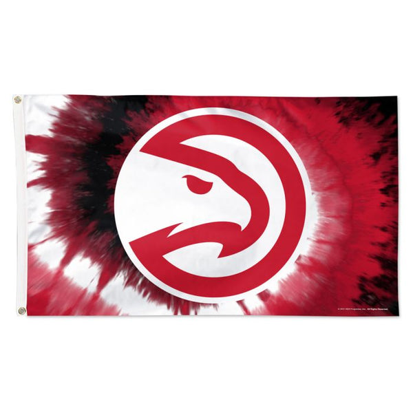 Wholesale-Atlanta Hawks TDYE Flag - Deluxe 3' X 5'