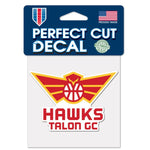 Wholesale-Atlanta Hawks Talons Atlanta Hawks Perfect Cut Color Decal 4" x 4"