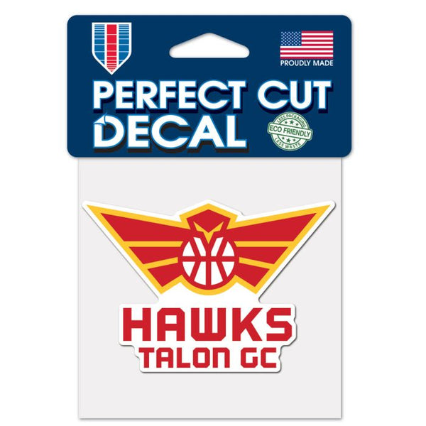 Wholesale-Atlanta Hawks Talons Atlanta Hawks Perfect Cut Color Decal 4" x 4"