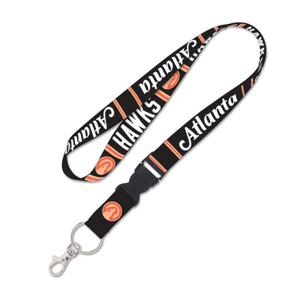 Wholesale-Atlanta Hawks city Lanyard w/detachable buckle 1"