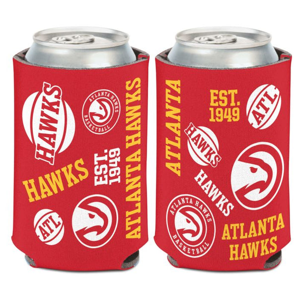 Wholesale-Atlanta Hawks scatter Can Cooler 12 oz.