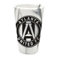 Wholesale-Atlanta United 16 oz Silicone Pint Glass