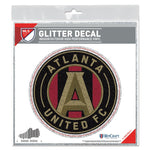 Wholesale-Atlanta United Decal Glitter 6" x 6"