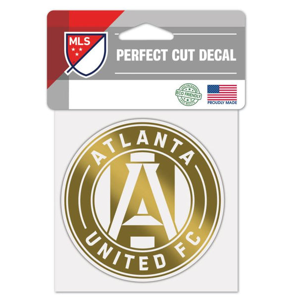 Wholesale-Atlanta United Decal Metallic 4" x 4"