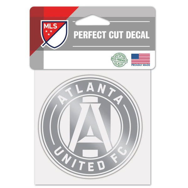 Wholesale-Atlanta United Decal Metallic 4" x 4"