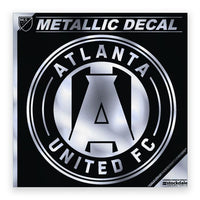 Wholesale-Atlanta United Decal Metallic 6" x 6"