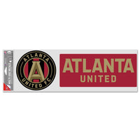 Wholesale-Atlanta United Fan Decals 3.75" x 12"