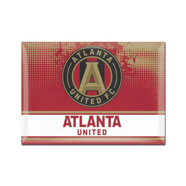 Wholesale-Atlanta United Metal Magnet 2.5" x 3.5"