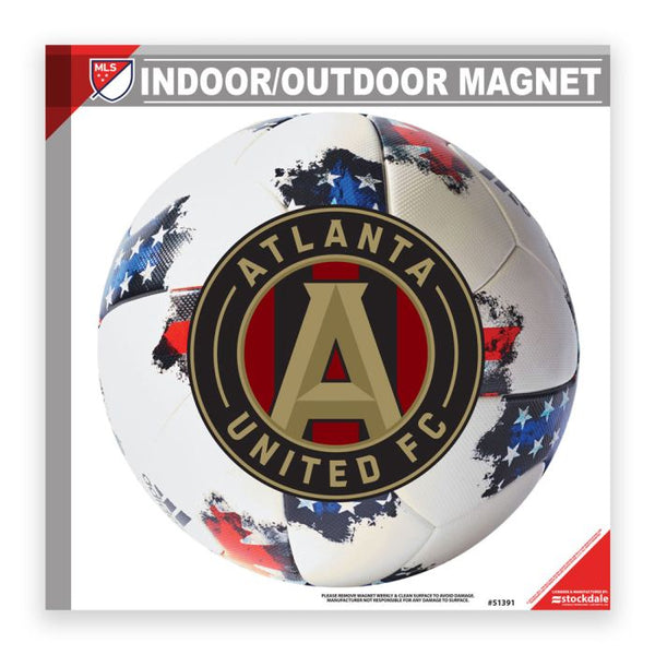 Wholesale-Atlanta United Outdoor Magnets 6" x 6"