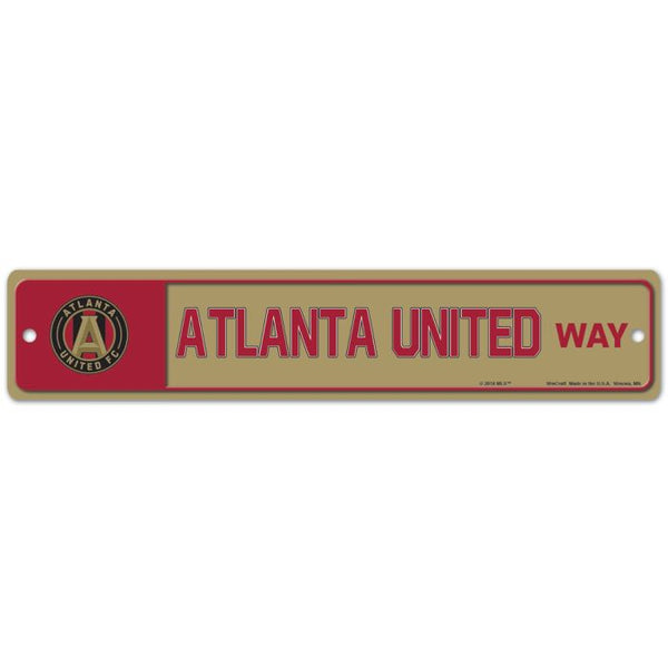 Wholesale-Atlanta United Street / Zone Sign 3.75" x 19"