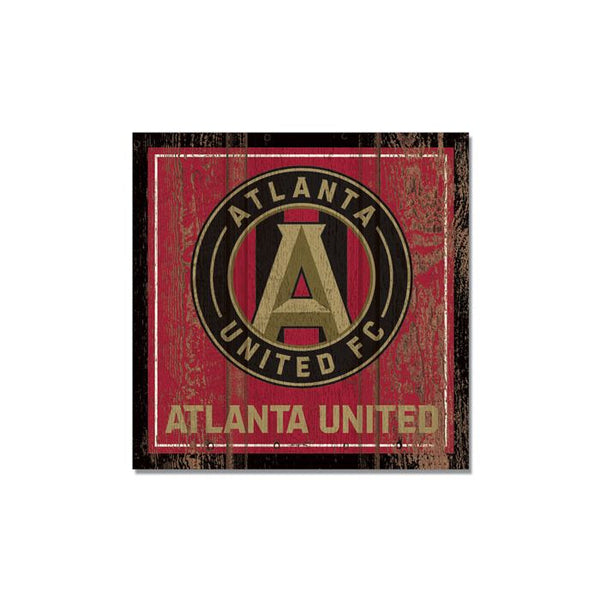 Wholesale-Atlanta United Wooden Magnet 3" X 3"