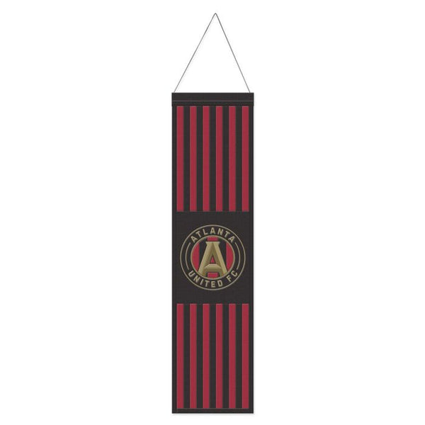Wholesale-Atlanta United Wool Banner 8" x 32"