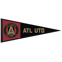 Wholesale-Atlanta United Wool Pennant 13" x 32"