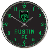 Wholesale-Austin FC Chrome Clock