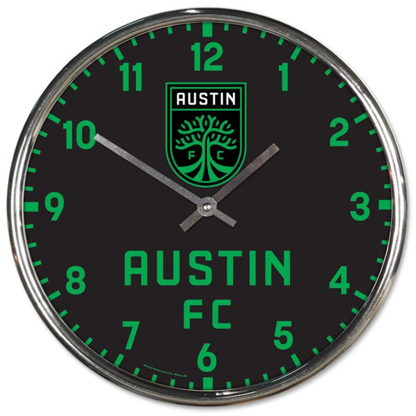 Wholesale-Austin FC Chrome Clock