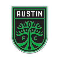 Wholesale-Austin FC Colored Chrome Free Form Auto Emblem