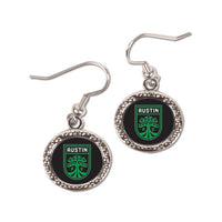 Wholesale-Austin FC Earrings Jewelry Carded Round