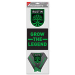 Wholesale-Austin FC Fan Decals 3.75" x 12"