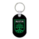 Wholesale-Austin FC Metal Key Ring - Aluminum