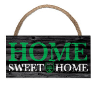 Wholesale-Austin FC Wood Sign w/Rope 5" x 10"