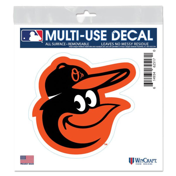 Wholesale-Baltimore Orioles All Surface Decal 6" x 6"