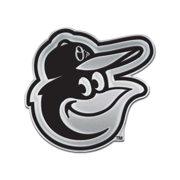 Wholesale-Baltimore Orioles Chrome Free Form Auto Emblem