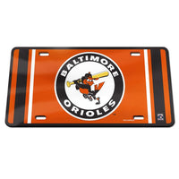 Wholesale-Baltimore Orioles / Cooperstown Specialty Acrylic License Plate