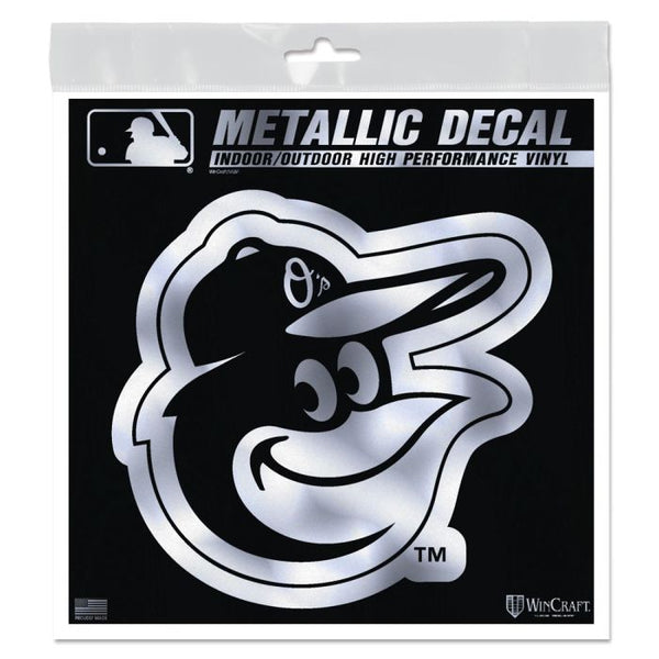 Wholesale-Baltimore Orioles Decal Metallic 6" x 6"