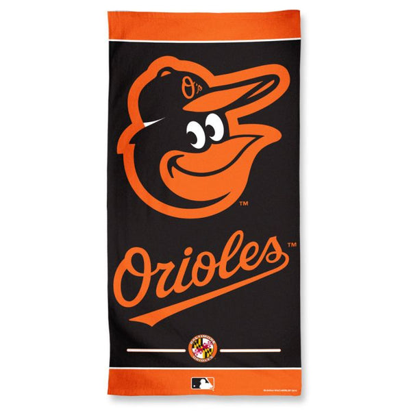 Wholesale-Baltimore Orioles Fiber Beach Towel 9lb 30" x 60"