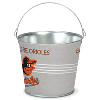 Wholesale-Baltimore Orioles Galvanized Pail 5 Quart