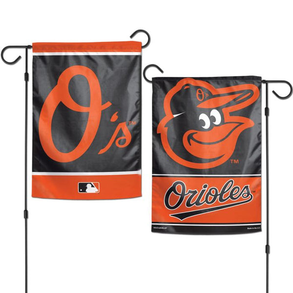 Wholesale-Baltimore Orioles Garden Flags 2 sided 12.5" x 18"