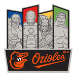 Wholesale-Baltimore Orioles / Marvel (c) 2021 MARVEL Collector Pin Jewelry Card