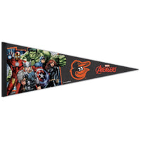 Wholesale-Baltimore Orioles / Marvel (c) 2021 MARVEL Premium Pennant 12" x 30"