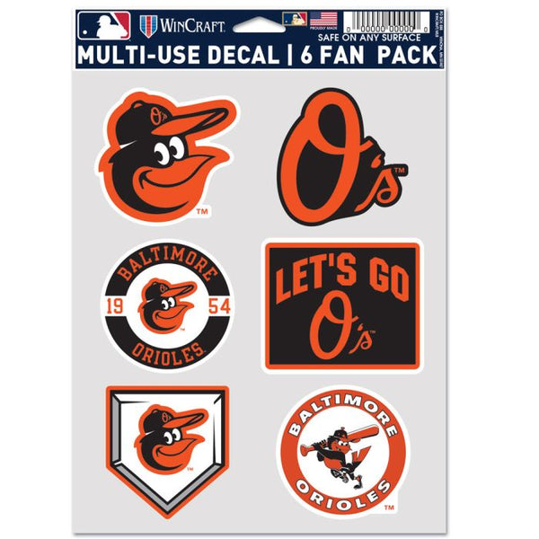 Wholesale-Baltimore Orioles Multi Use 6 Fan Pack