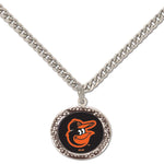 Wholesale-Baltimore Orioles Necklace w/Charm FINDING #01656602