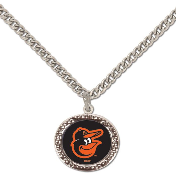 Wholesale-Baltimore Orioles Necklace w/Charm FINDING #01656602