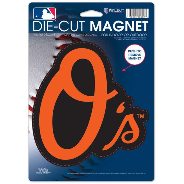 Wholesale-Baltimore Orioles O's logo Die Cut Logo Magnet 6.25" x 9"