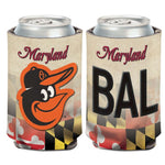 Wholesale-Baltimore Orioles STATE PLATE Can Cooler 12 oz.