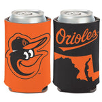 Wholesale-Baltimore Orioles STATE SHAPE Can Cooler 12 oz.